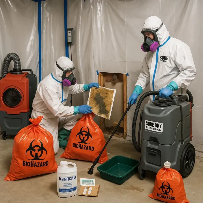 Contaminated Water Handling Protocols process in Richfield, OH