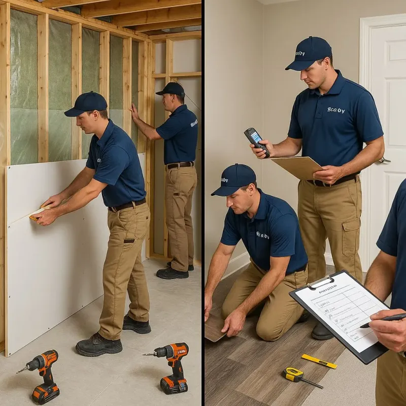 Repairs and Reconstruction process in Richfield, OH